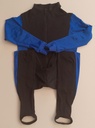 Enterizo Negro y Azul EVO. Talla XS