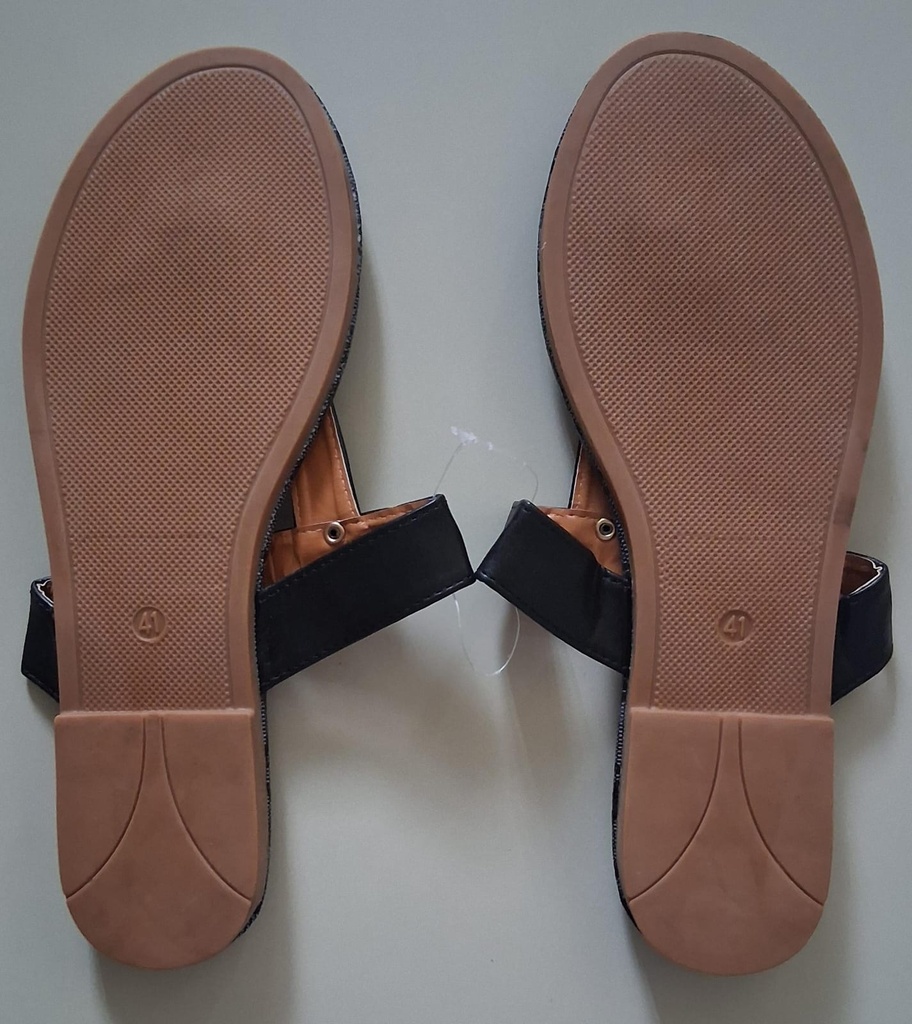Sandalias Unisex Negras y Grises ADIDAS. TALLA 43