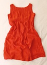 Vestido Rojo con Doble Forro ZENDRA PETITE. Talla 40