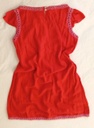 Vestido Rojo con Doble Forro TANNA. Talla 40