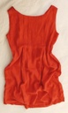 Vestido Rojo con Doble Forro ZENDRA PETITE. Talla 40