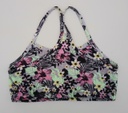 Sujetador Casual Gris con Flores de Diversos Colores NO BOUNDARIES. Talla S