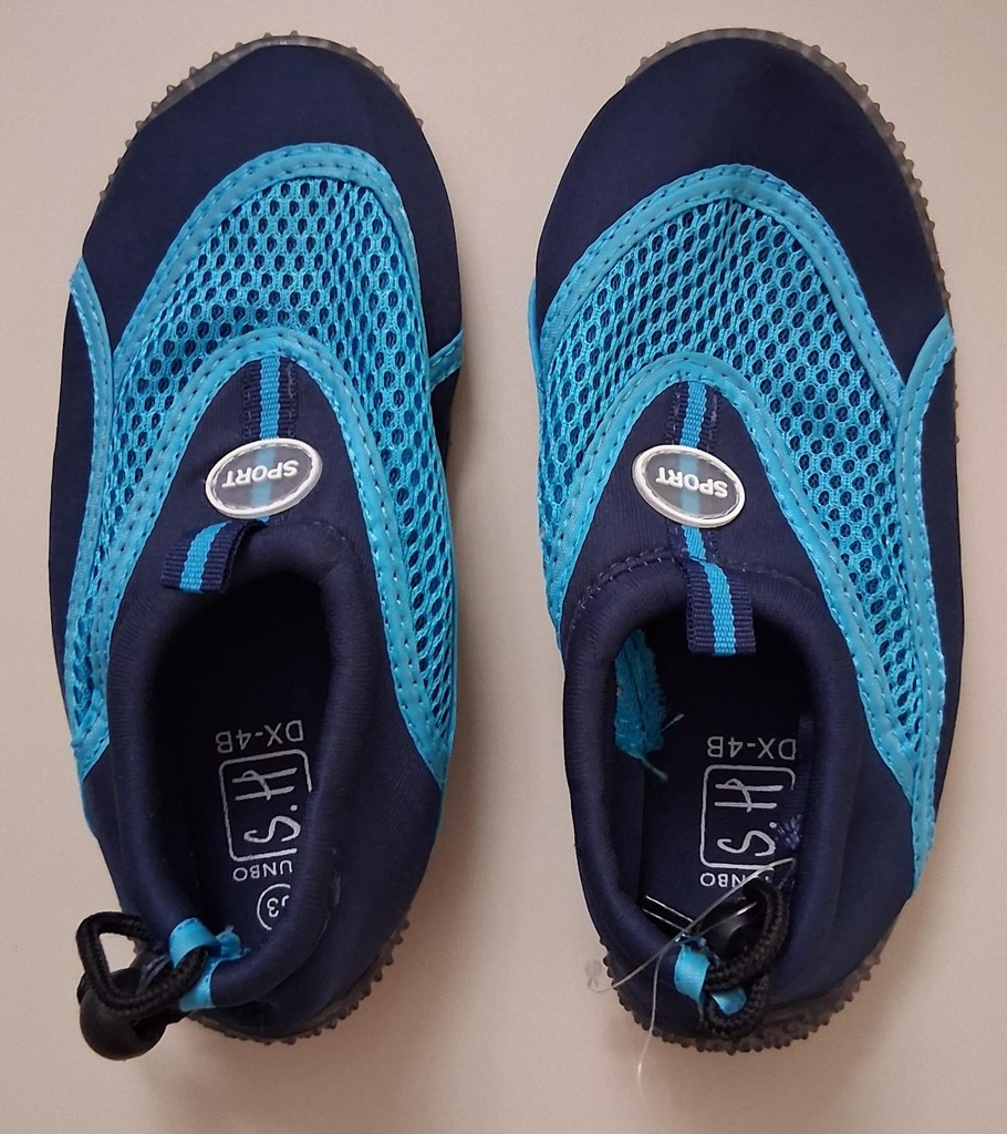 Sandalias Cerradas de agua antideslizantes Azul Claro y Oscuro SHUMBO. TALLA 33