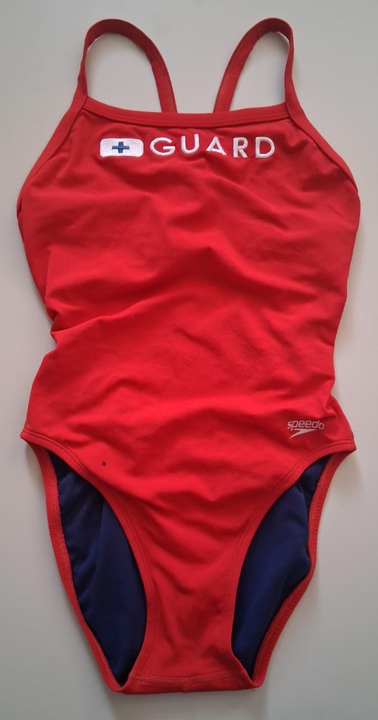 Traje de Baño Mujer Rojo SPEEDO. LIQUIDACIÓN. Talla 32