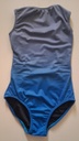 Traje de Baño Mujer Del Gris Claro al Azul Celeste Degradado de Arriba a Abajo LA BELLA. Talla XS