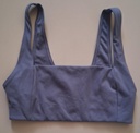 Sujetador Deportivo Gris Azulado PINK ACTIVE. TALLA M