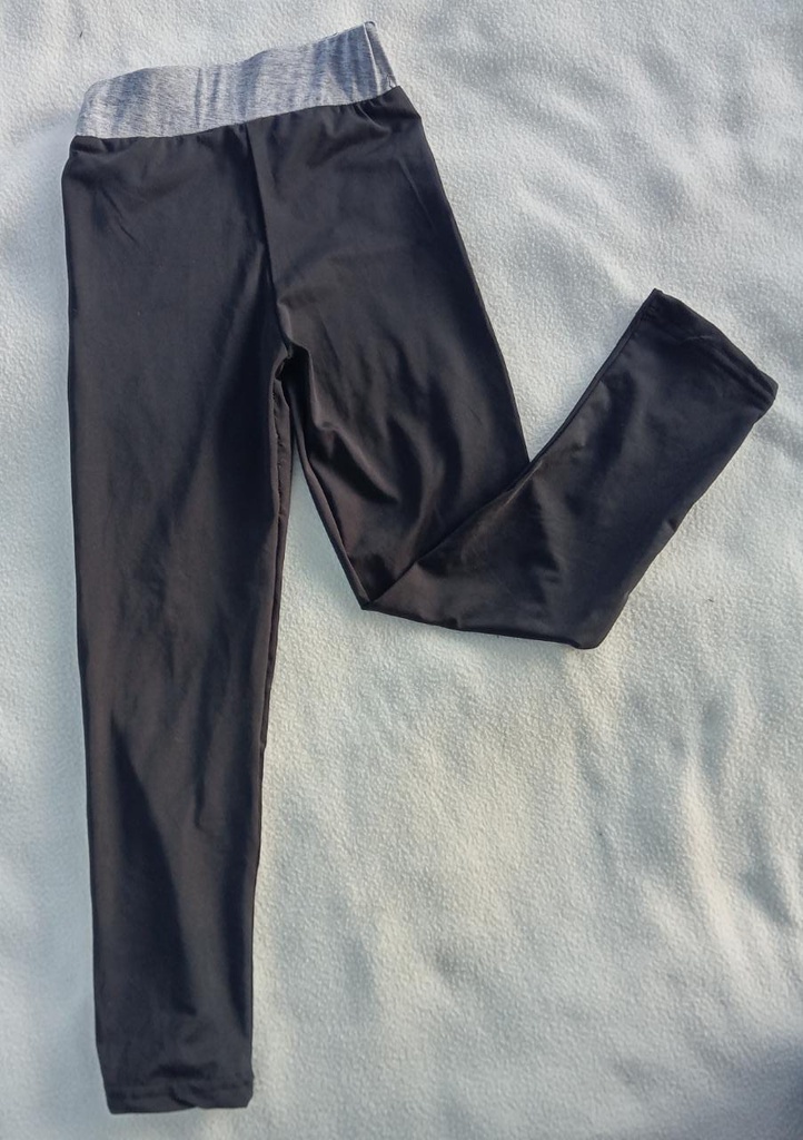 Leggings Niña Negros DIVA. Talla 4 años