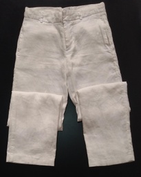 Pantalón Jean Blanco Niño ALBA CREACIONES. Talla 8 años