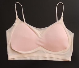 Sujetador De Gala Crema con Transparencias VICTORIA'S SECRET. Talla XL
