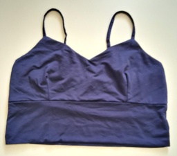 Sujetador De Gala Azul Oscuro VALIJA. Talla L